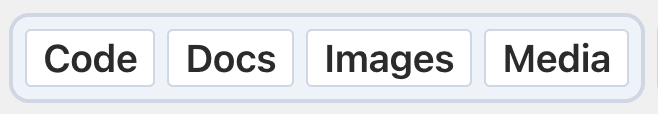 File Type Flag Filter Buttons